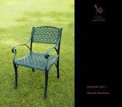 Visor Victorian Cast Aluminium Chair