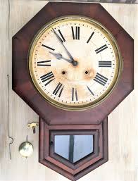 Antique American Ansonia Wall Clock