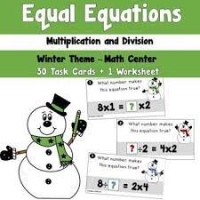 Winter Equal Equations Using