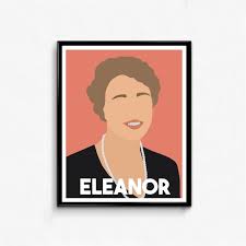 Eleanor Roosevelt Feminist Icon Poster