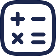 Calculator Minimalistic Icon
