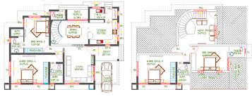 Two Bedroom House Architecture Layout