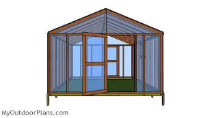 12x16 Greenhouse Free Pdf Plans