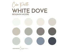 White Dove Paint Color Palette