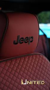 Custom Aftermarket Leather Jeep Seats