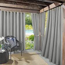 Outdoor Light Filtering Curtain Panel