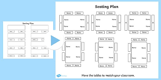 Free Classroom Seating Plan Template