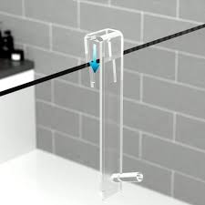 Acrylic Bathroom Shower Door Hook