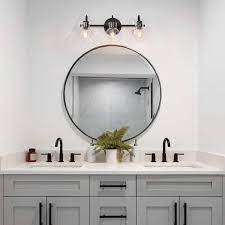 Modern Black Bathroom Vanity Light