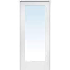Clear Single Prehung Interior Door