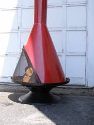 Cone Shaped Faux Electric Fireplace