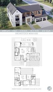 Sq Ft Modern Scandinavian House Plan