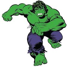 Roommates 5 In X 19 In Classic Hulk