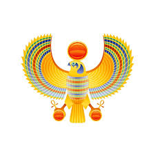 Egyptian Falcon Horus Ra God Symbol