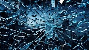 Fractured Glass Texture Background