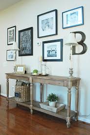 New Hallway Gallery Wall Console Table