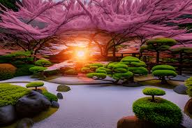 The Beauty Of Japanese Garden Graphic