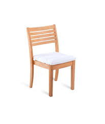 Unopiu Chelsea Stackable Chair In Teak