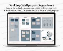 Desktop Organizer Wallpaper 2024