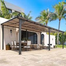 Aluminum Patio Cover 16403bk Hd01