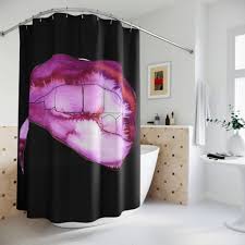 Lips Shower Curtain