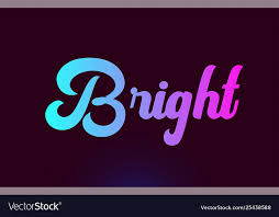 Bright Pink Word Text Logo Icon Design