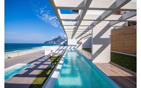 Oscar Niemeyer Overlooks Ipanema Beach