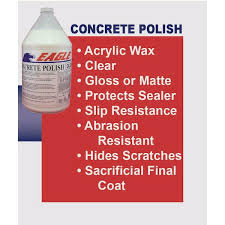 Concrete Polish Gloss Floor Finish