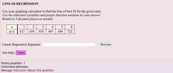 Solved Linear Regression Use Your