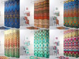 Fabric Shower Curtain Long Shower