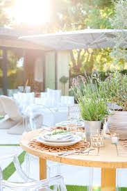 How To Set An Outdoor Table For Summer