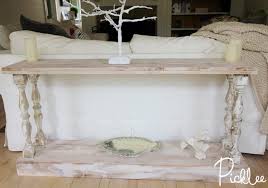 Diy Reclaimed Sofa Table Tutorial