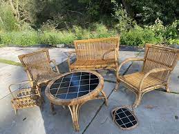 Vintage Rattan 1950s Set 750 Whoppah