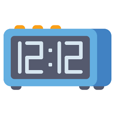 Digital Clock Free Time And Date Icons