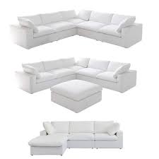 Corner Sectional Sofa With Ottoman