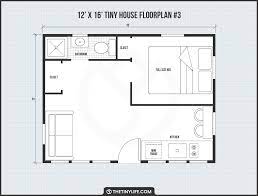12 X 16 Tiny Home Designs Floorplans