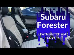 Leatherette Seat Cover Subaru Forester