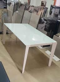 Extendable Table Rectangular Plan Glass
