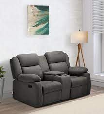 Avalon Fabric Manual 2 Seater Recliner