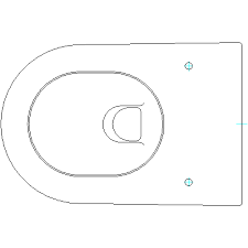 Duravit Toilet Wall Mounted 254509