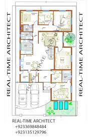 Marla House Map 42x72 House Design