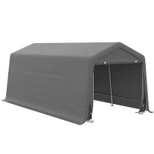 Outsunny 20 X 10 Carport Portable Garage Heavy Duty Storage Tent Patio