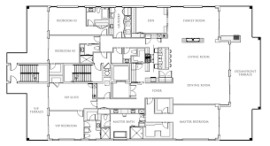 Floorplan Double Blue At 8050 Ocean