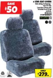 Arctic Acrylic Fur Seat Covers Offer At