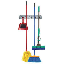 Sorbus Wall Mounted Broom Mop And Other