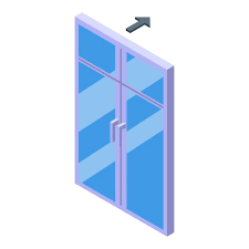 Window Renovation Icon Isometric Vector