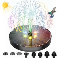 Solar Fountain Bird Bath Fountains Pump