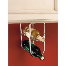 Under Cabinet Double Wine Bottle Rack