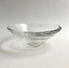 Very Rare Blenko Glass Raindrop Bowl 21