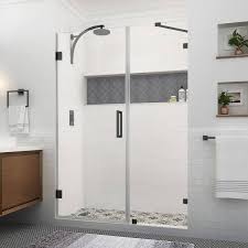 Hinged Frameless Shower Door